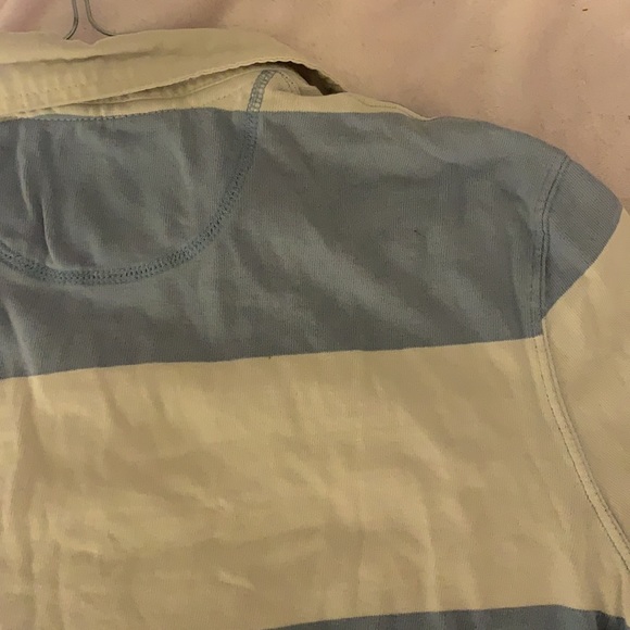 small/medium white and blue campus crew crop long sleeve 🤍💙🤍 - Picture 4 of 4